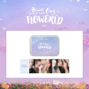 [Pre-Order] BILLLIE - OUR FLOWERLD BELLLIE'VE YOU WORLD TOUR OFFICIAL MD TIN CASE & PHOTOCARD SET