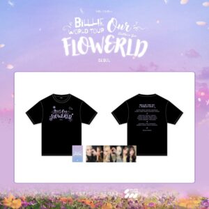 [Pre-Order] BILLLIE - OUR FLOWERLD BELLLIE'VE YOU WORLD TOUR OFFICIAL MD T-SHIRT