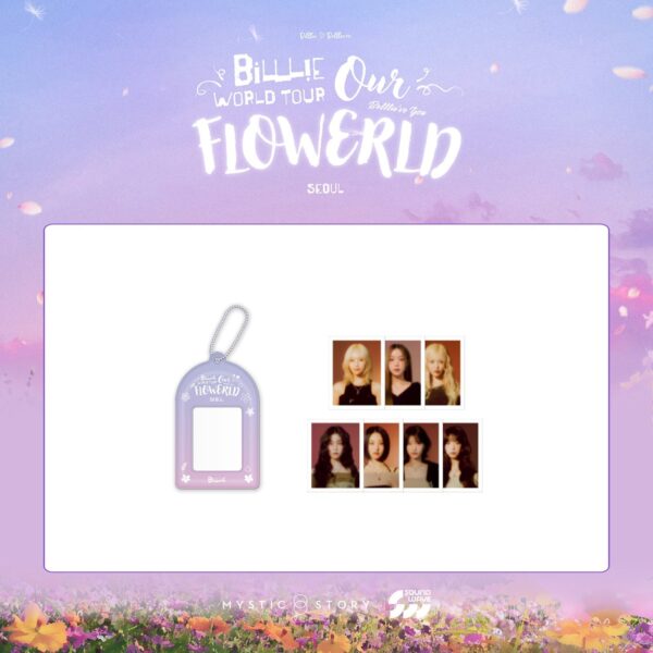 [Pre-Order] BILLLIE - OUR FLOWERLD BELLLIE'VE YOU WORLD TOUR OFFICIAL MD ID PHOTO HOLDER SET