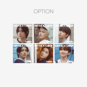 BOYNEXTDOOR - AND, JAPAN 1ST SINGLE ALBUM MEMBER SOLO JACKET EDITION