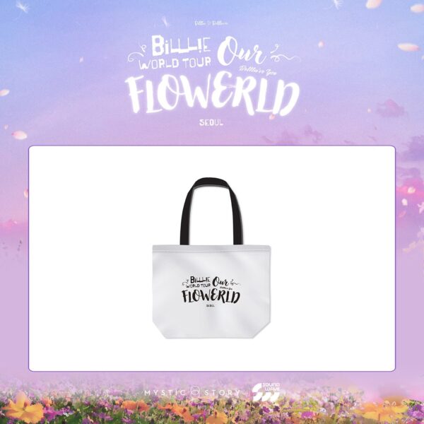 BILLLIE - OUR FLOWERLD BELLLIE'VE YOU WORLD TOUR OFFICIAL MD REUSABLE BAG