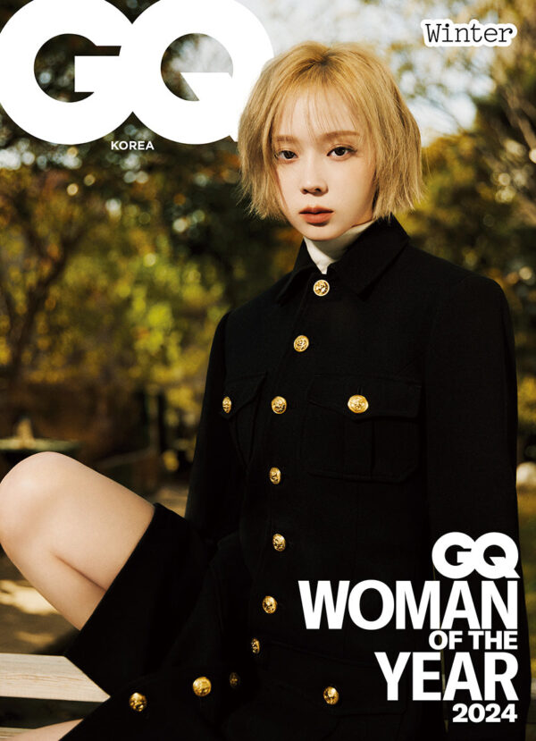 TXT YEONJUN / AESPA WINTER - GQ MAGAZINE 2024 DECEMBER ISSUE - Image 2