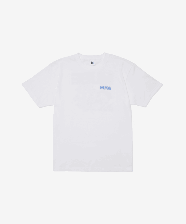 BTS JIMIN - SMERALDO GARDEN MUSE OFFICIAL MD S/S T-Shirt Type-A (WHITE)