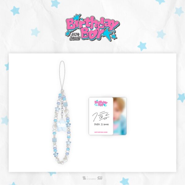 PARK JIHOON BIRTHDAY CAFE [BIRTHDAY BOY] MD - BEADS STRAP KEYRING