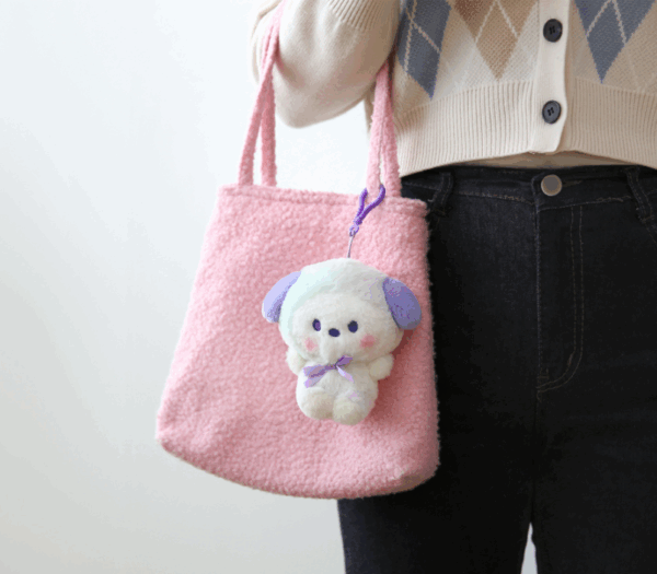 BT21 MININI RAINBOW PLUSH DOLL KEYRING - Image 4
