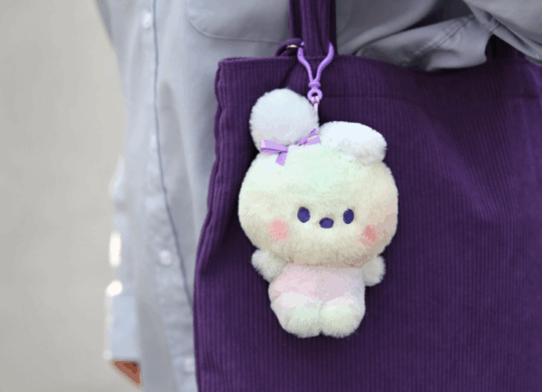 BT21 MININI RAINBOW PLUSH DOLL KEYRING - Image 6