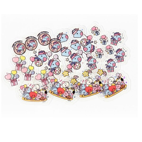 BT21 FLAKE Sticker Pack Party - Image 6