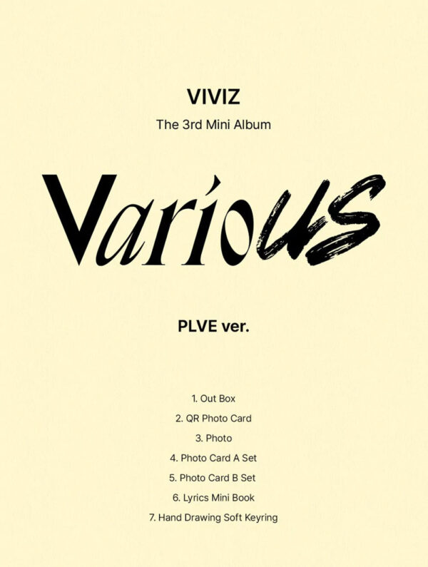 VIVIZ - VARIOUS 3RD MINI ALBUM PLVE VER. - Image 2