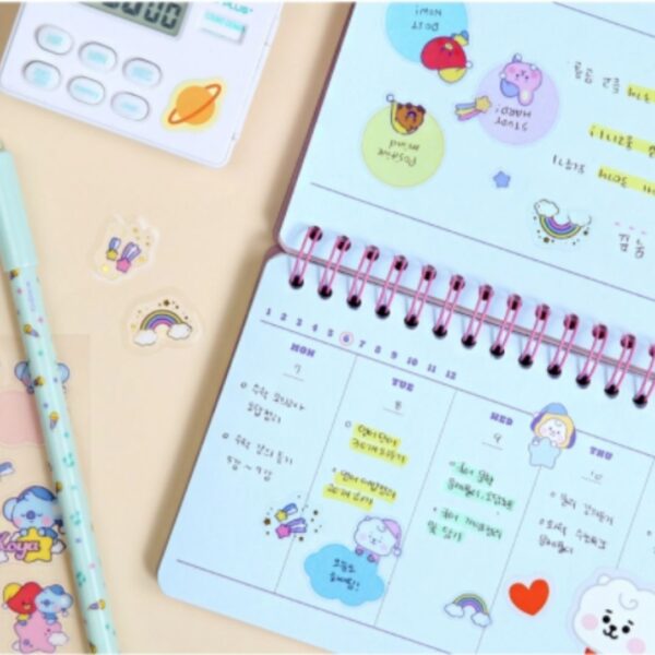BT21 BABY Weekly Planner - Image 11