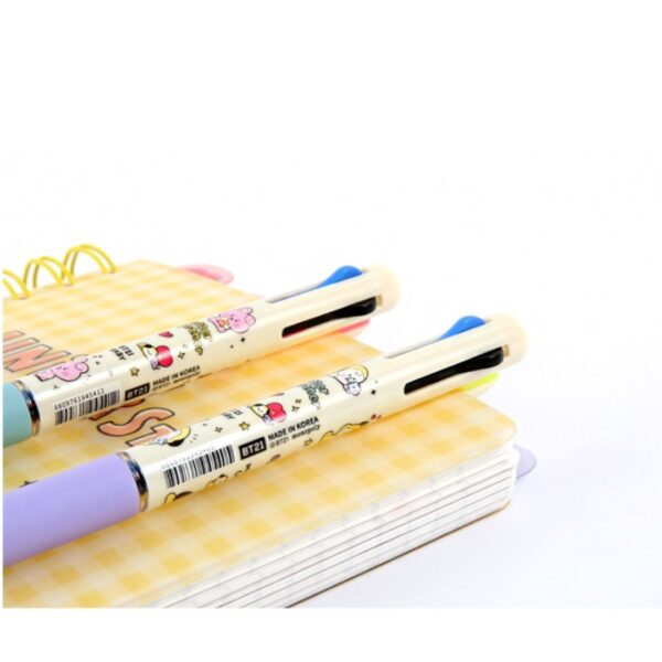 BT21 4 COLOR BALL PEN LITTLE BUDDY - Image 11