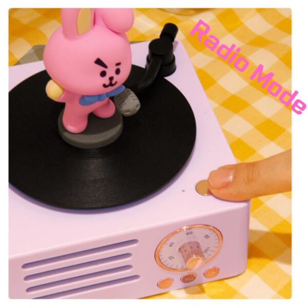BT21 Turntable Bluetooth Speaker - Image 14