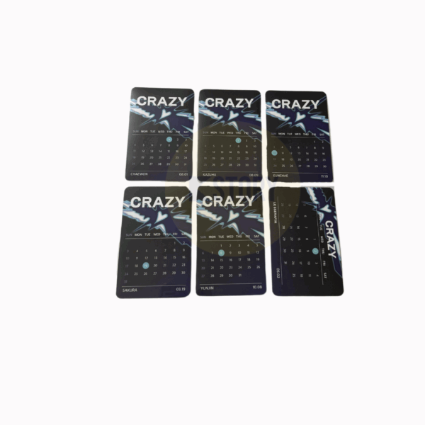 [Photocard 1146-1151] LE SSERAFIM - CRAZY - Image 2