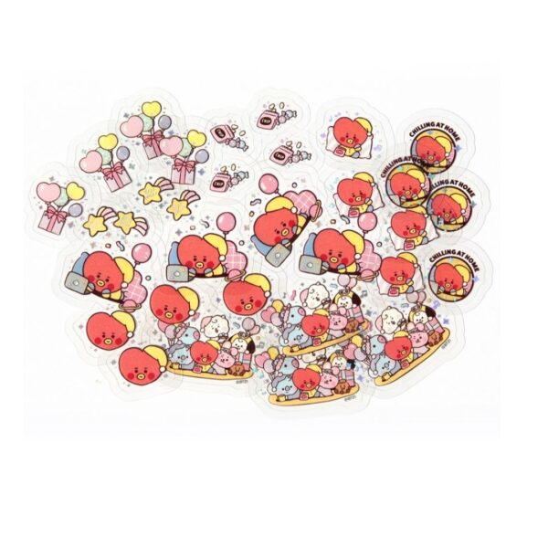BT21 FLAKE Sticker Pack Party - Image 8