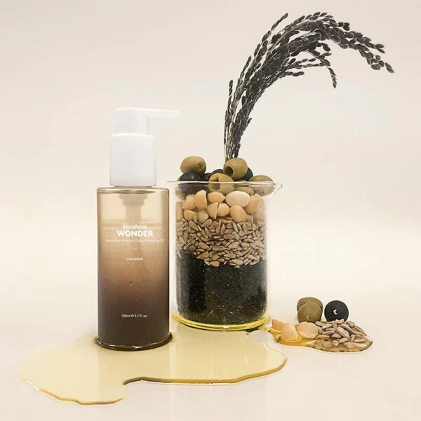 [Haruharu WONDER] Black Rice Moisture Deep Cleansing Oil - 150ml - Image 7