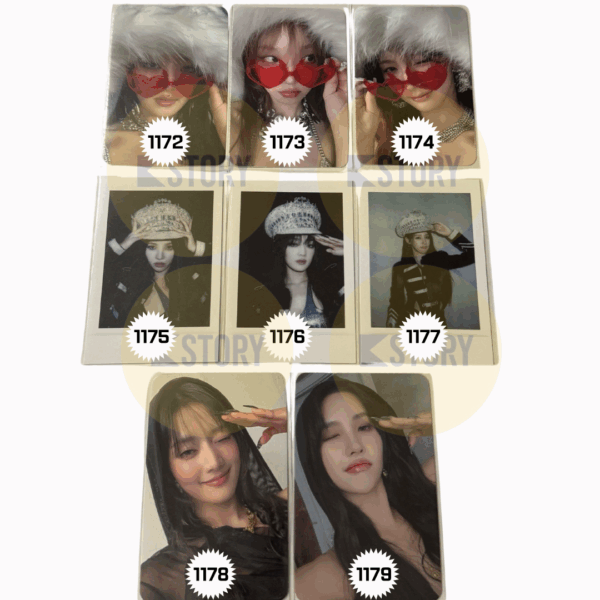 [Photocard 1172-1179]  (G)I-DLE - 2 2ND FULL ALBUM APPLE MUSIC LD POB
