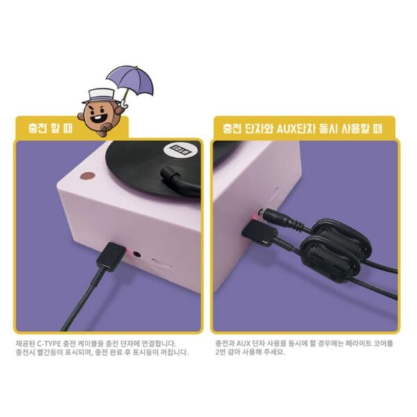 BT21 Turntable Bluetooth Speaker - Image 16