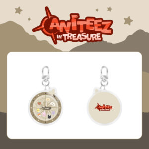 [Pre-Order] ATEEZ - ANITEEZ IN TREASURE OFFICIAL MD SHAKER KEYRING