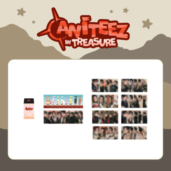 [Pre-Order] ATEEZ - ANITEEZ IN TREASURE OFFICIAL MD RANDOM TRADING CARD