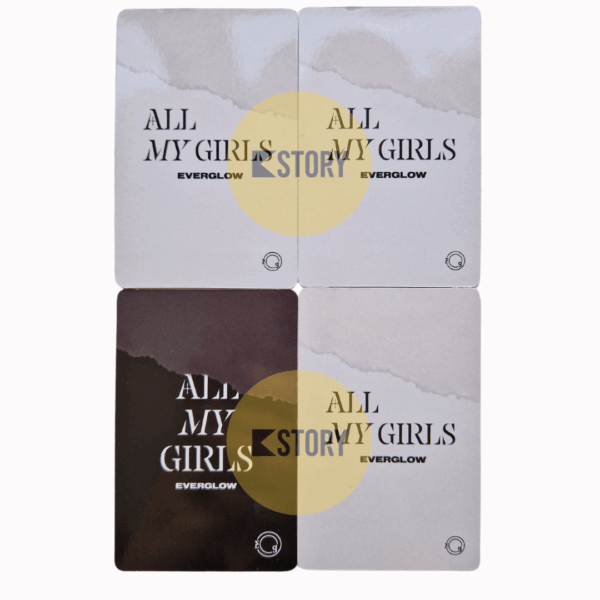 [Photocard 1019~1022] EVERGLOW - ALL MY GIRLS 4TH SINGLE ALBUM APPLE MUSIC - Image 2