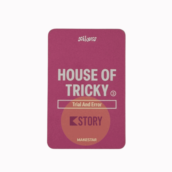 [Photocard 699-707] XIKERS - HOUSE OF TRICKY TRIAL AND ERROR 3RD MINI ALBUM MAKESTAR POB - Image 2