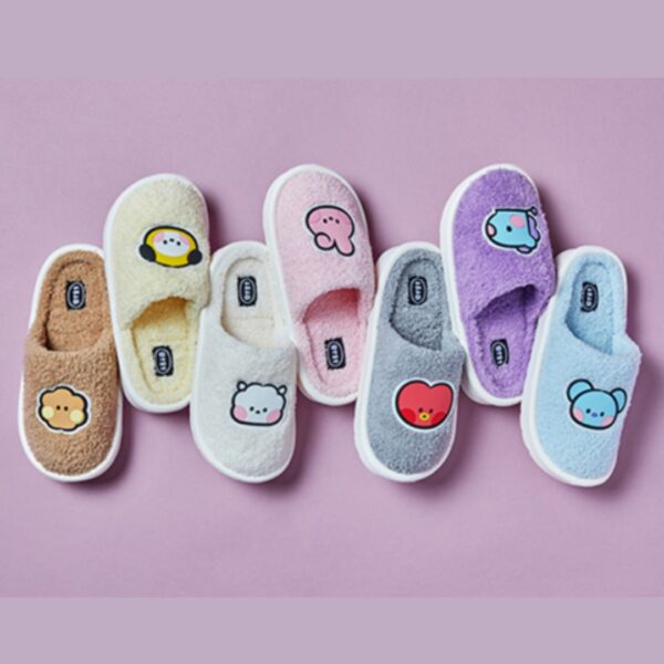 BT21 MININI BIGFACE BOUCLE SLIPPERS RJ 250