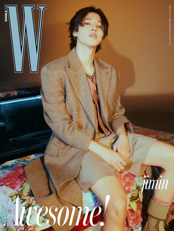 BTS JIMIN COVER W KOREA MAGAZINE 2023 VOL.2 ISSUE - Image 4