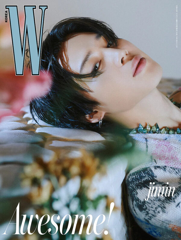 BTS JIMIN COVER W KOREA MAGAZINE 2023 VOL.2 ISSUE - Image 5