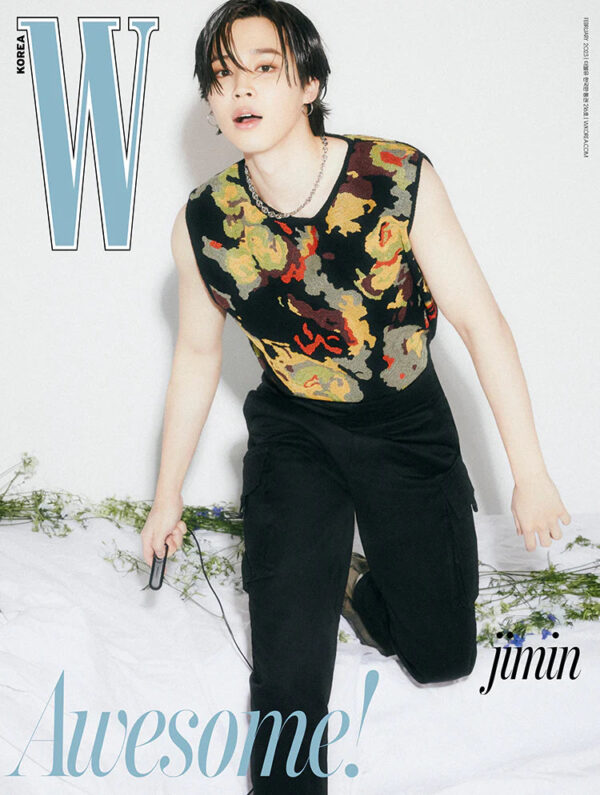 BTS JIMIN COVER W KOREA MAGAZINE 2023 VOL.2 ISSUE - Image 6