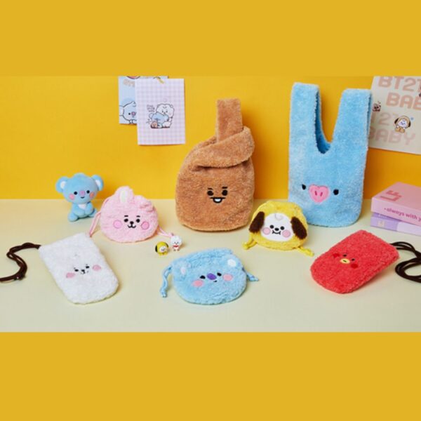 BT21 BABY BOUCLE STRING Pouch - Image 2