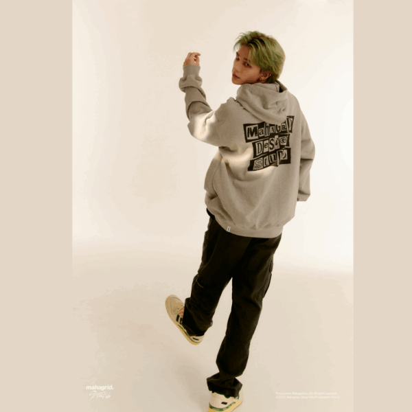 Mahagrid [Stray Kids] S/S 2023 COLLECTION RANSOM NOTE HOODIE - Image 2