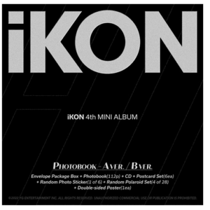 iKON - 4th MINI ALBUM [FLASHBACK] (PHOTOBOOK ver.)
