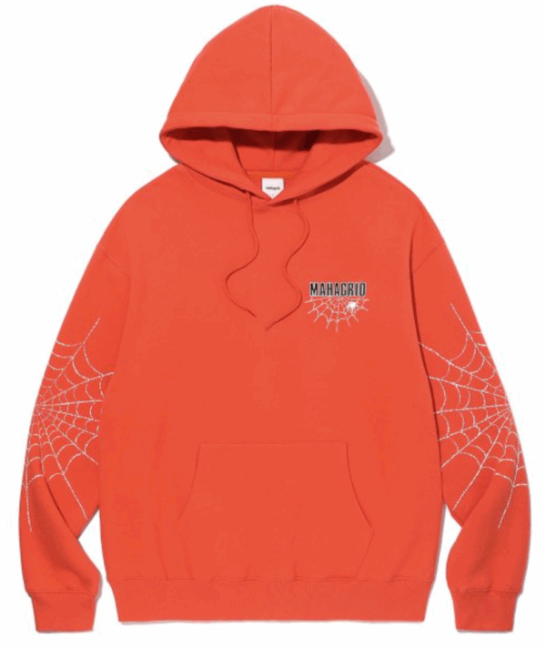 Mahagrid [Stray Kids] F/W COLLECTION SPIDER WEB HOODIE - Image 2