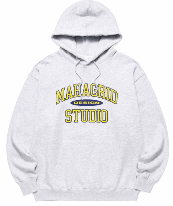 Mahagrid [Stray Kids] F/W COLLECTION COLLEGE LOGO HOODIE - Image 3