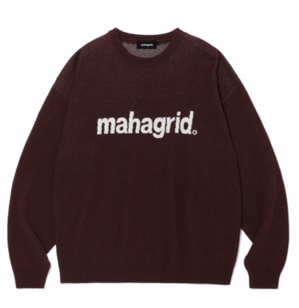 Mahagrid [Stray Kids] F/W COLLECTION BASIC LOGO KNIT SWEATER - Image 4