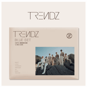 TRENDZ - 1st Single Album [BLUE SET Chapter. UNKNOWN CODE]