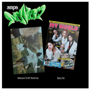 AESPA - MY WORLD MINI 3RD ALBUM (Zine Ver.)