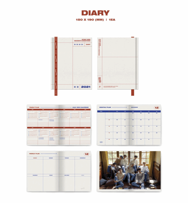 Stray Kids - 2021 SEASON'S GREETINGS + POB - Image 9