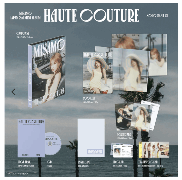 TWICE - MISAMO / HAUTE COUTURE Japan 2nd Mini Album (Limited Ver. Member) - Image 8