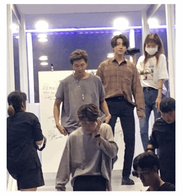 Diamond Layla - BTS Jungkook Layla endless love Fluff Mood Check shirt S24 Brown - Image 2