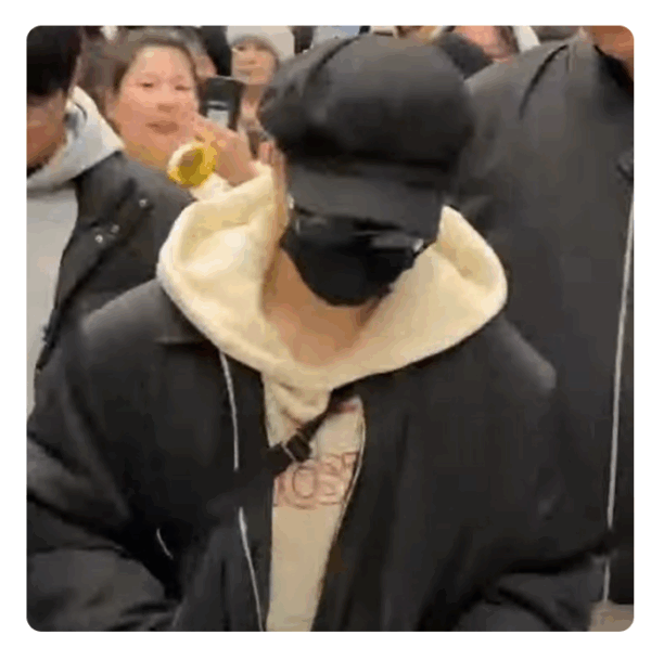 UNIVERSAL CHEMISTRY - BTS JIMIN SUGA Black Newsboy Cap - Image 5