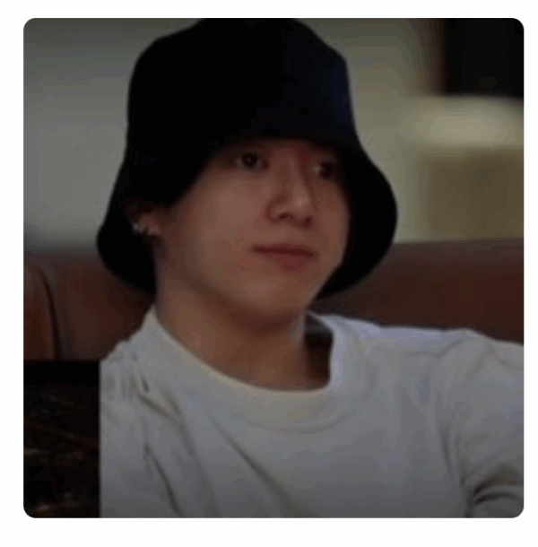 VARZAR - BTS Jungkook NCT Jaemin ENHYPEN Jungwon Stud drop over fit bucket hat black - Image 2