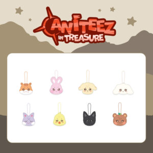 [Pre-Order] ATEEZ - ANITEEZ IN TREASURE OFFICIAL MD PLUSH NAME TAG