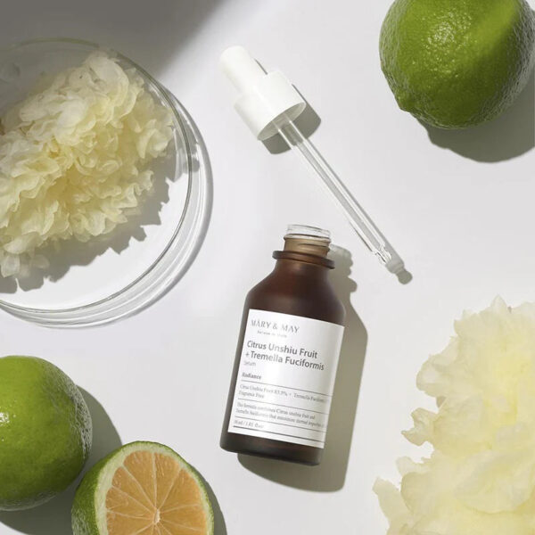 [Mary&May] Citrus Unshiu+Tremella Fuciformis Serum - 30ml - Image 3