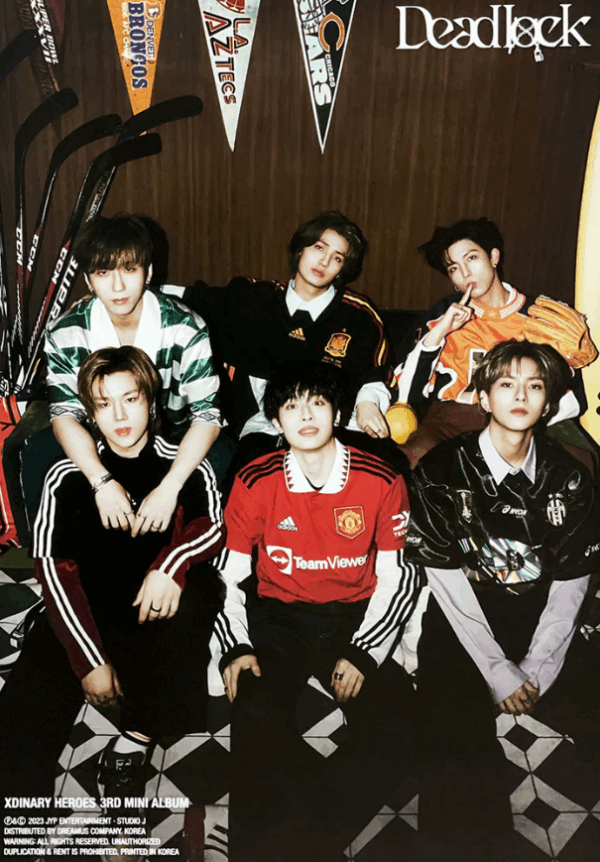 [POSTER#235,236] XDINARY HEROES - DEADLOCK 3RD MINI ALBUM