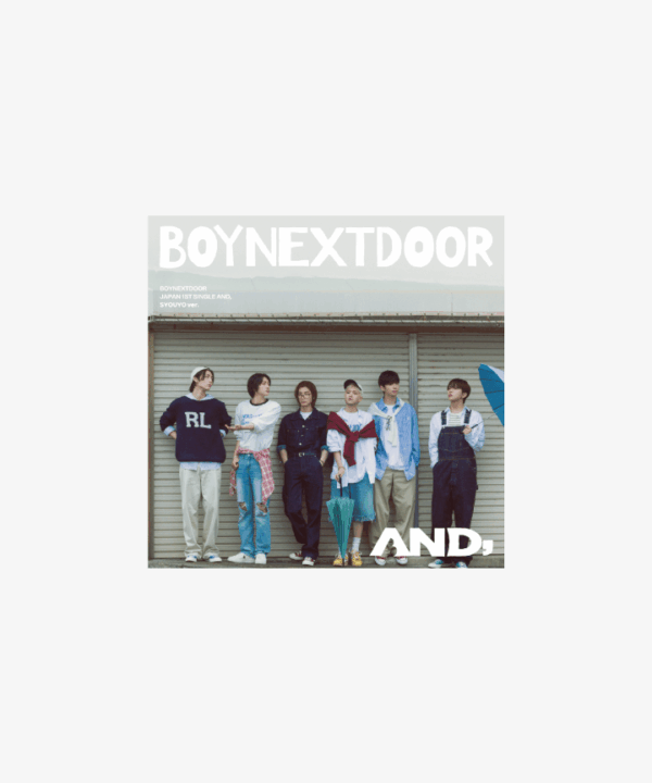BOYNEXTDOOR - AND, JAPAN 1ST SINGLE ALBUM STANDARD EDITION