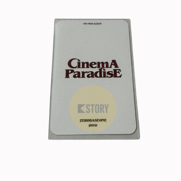 [Photocard 771-776] ZEROBASEONE - CINEMA PARADISE THE 4TH MINI ALBUM YES24 POB - Image 2