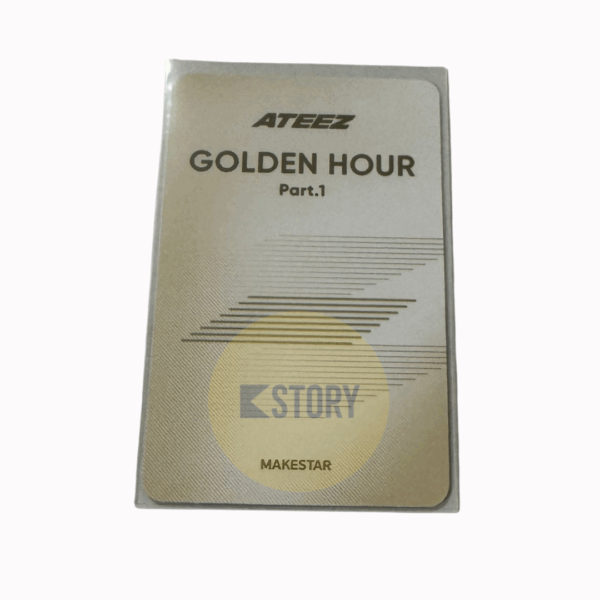[Photocard 793-800] ATEEZ - GOLDEN HOUR : PART.1 10TH MINI ALBUM PHOTOBOOK MAKESTAR POB - Image 2