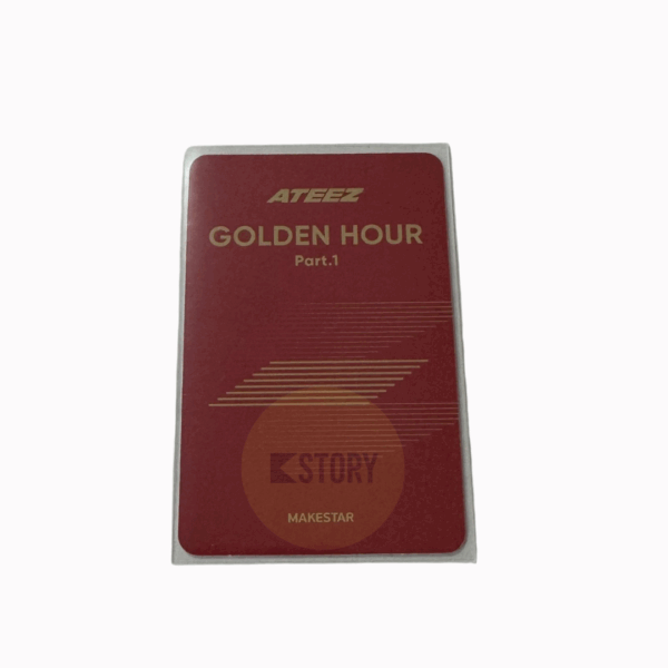 [Photocard 820-825] ATEEZ - GOLDEN HOUR : PART.1 10TH MINI ALBUM POCA ALBUM MAKESTAR POB - Image 2