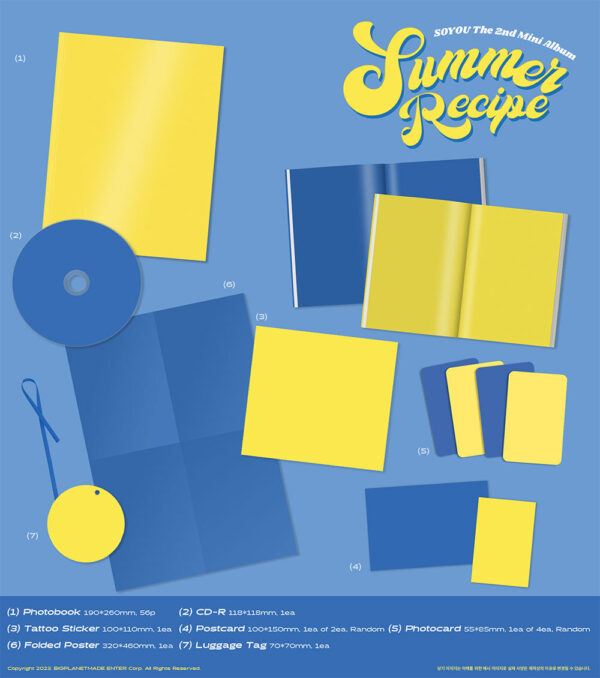 SOYOU - SUMMER RECIPE 2ND MINI ALBUM - Image 2
