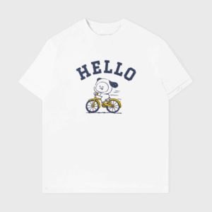 BT21 BASIC SHORT SLEEVE TSHIRT WHITE CHIMMY